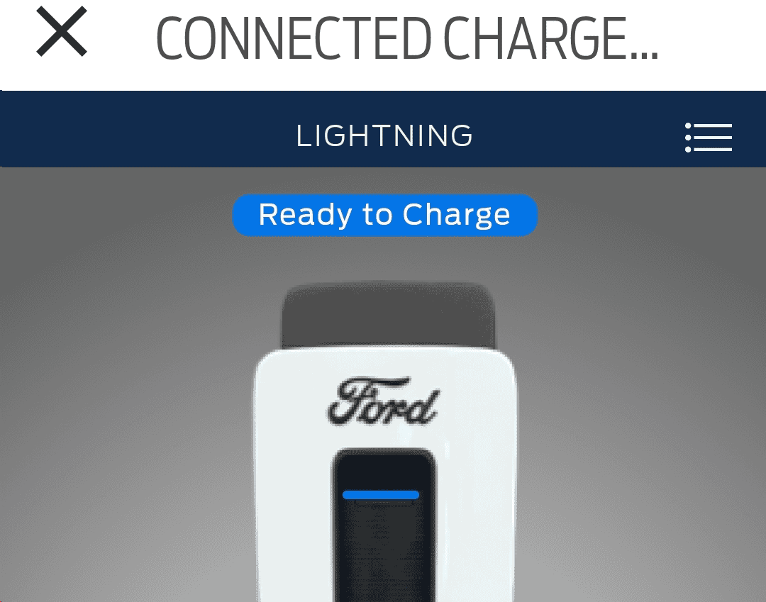 Ford F-150 Lightning Charge station pro cannot connect to charging station 1707405761722