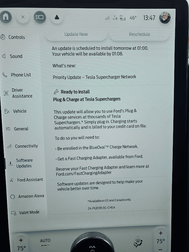 Ford F-150 Lightning Priority Update - 24-PU0119-DC-CHG4 [Tesla Supercharger Network] 1709326596615