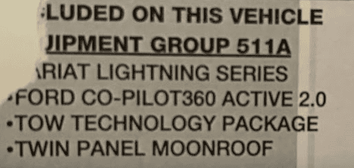 Ford F-150 Lightning 511A Variations? FORD CO-PILOT 360 ACTIVE 2.0 vs FORD BLUECRUISE 1.0 (3 YRS) 1710774198602-03