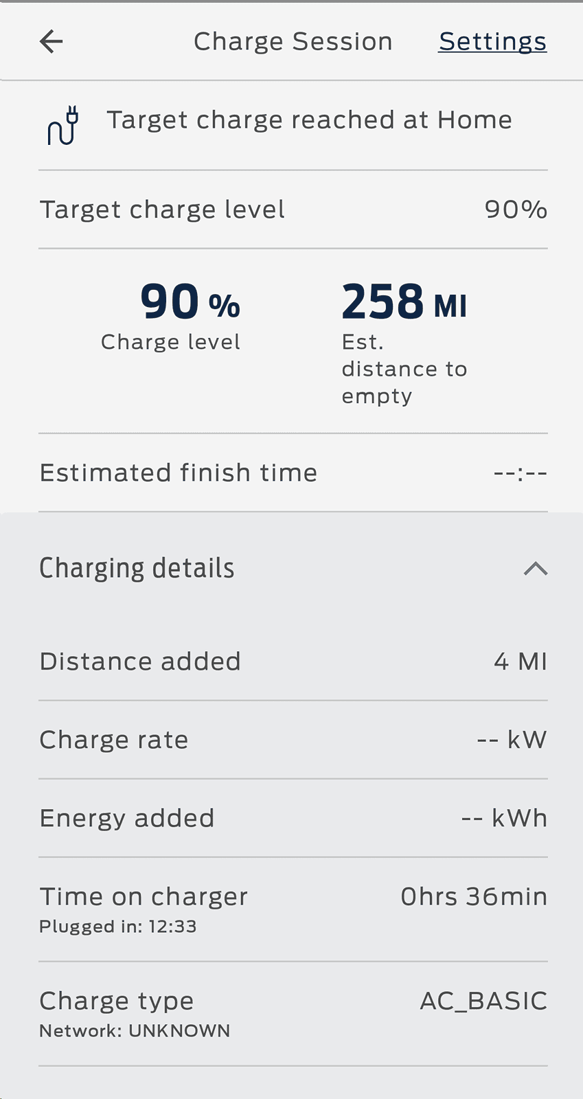 Ford F-150 Lightning Updated: Charging Session Details: Does this work for anyone.. ever? 1712423484124-t