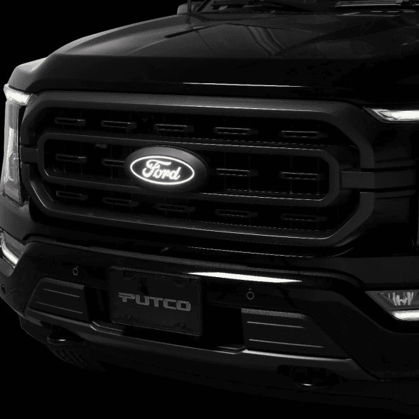 Ford F-150 Lightning Putco Luminix Ford Logo Light Up LED Emblems for 2021+ Ford F-150 1712759714344-u7