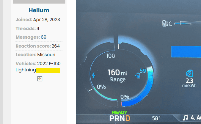 Ford F-150 Lightning 100,000 Mile F-150 Lightning Dashboard Screenshot 1713705718606-ua