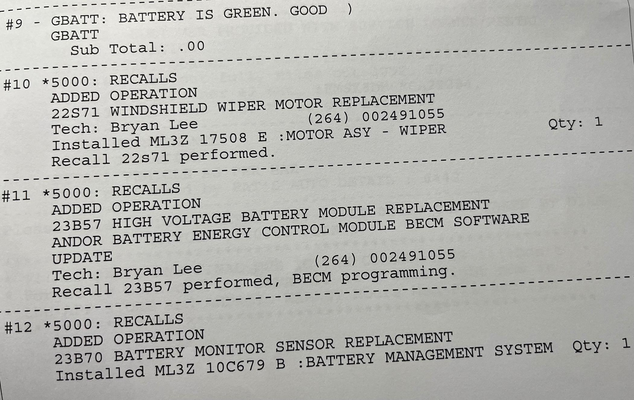 Ford F-150 Lightning CSP-23B57 for High Voltage Battery Notice 1715782190929-qh