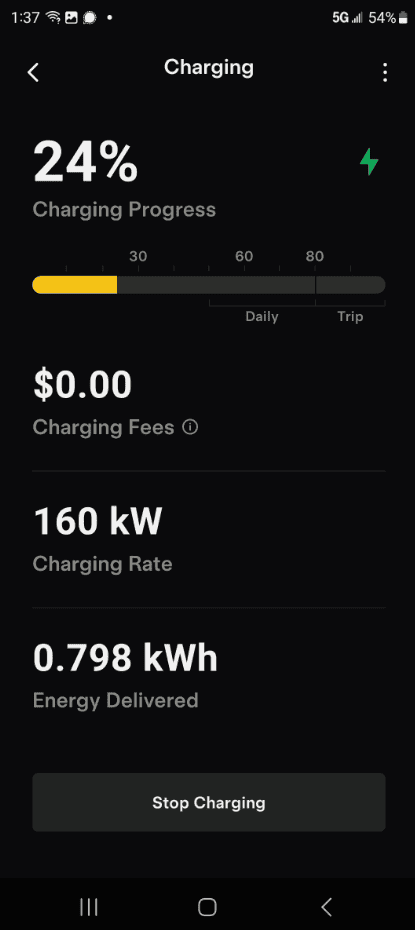 Ford F-150 Lightning Any problems at Tesla Supercharger with A2Z? 1715877454305-9r