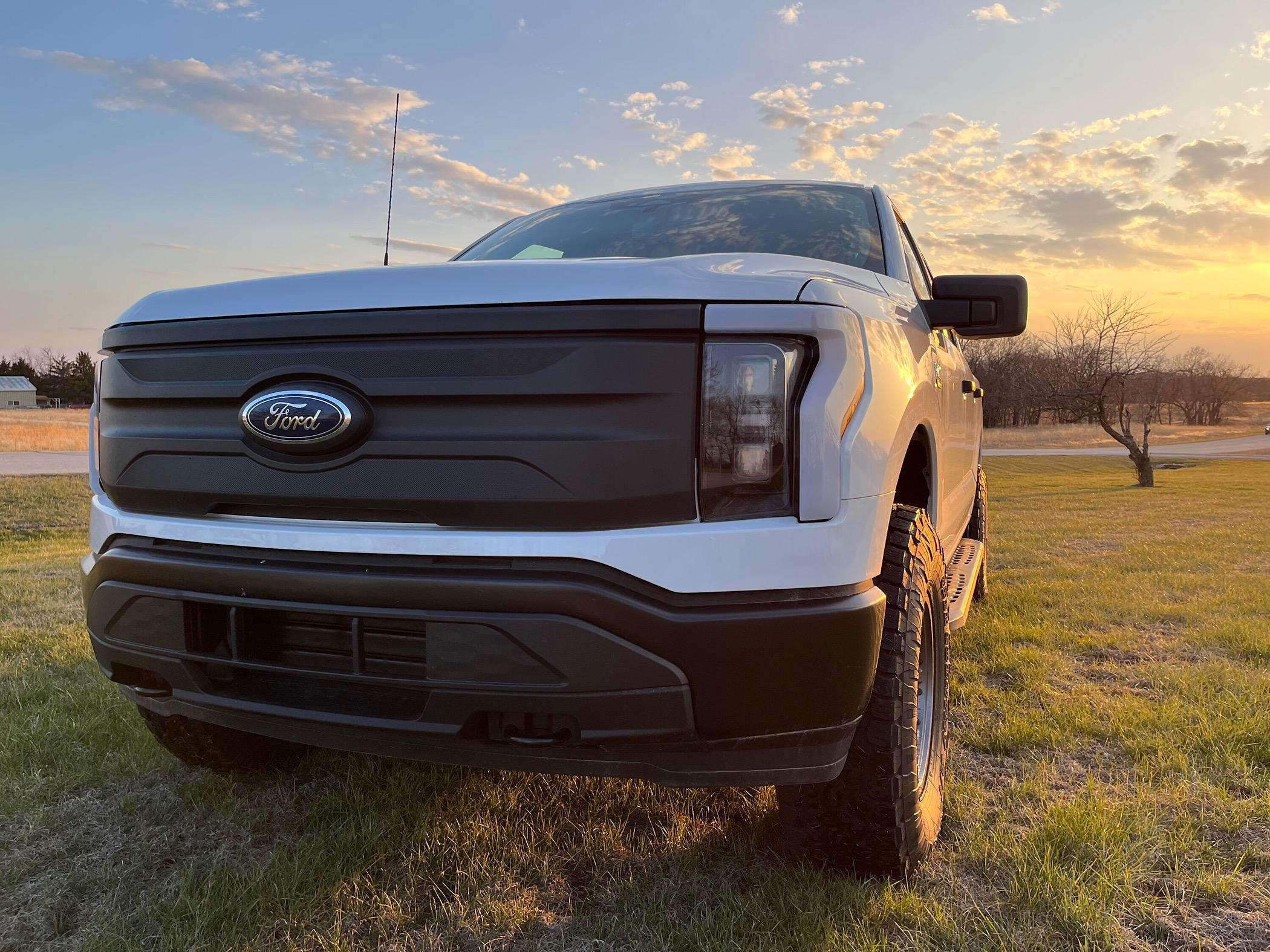 Ford F-150 Lightning 2.6" Eibach Shocks Level, 295/60R20 Recon Grappler Tires, Fuel Rebel 20x9 Wheels 1715912779474-f6