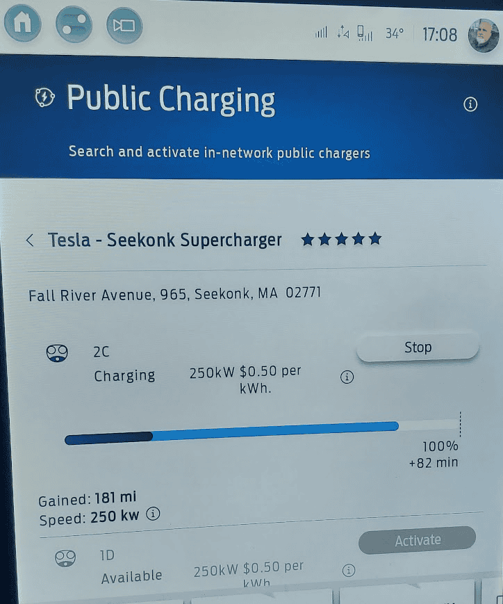 Ford F-150 Lightning First Tesla Supercharging Experience 1718622917997-uj