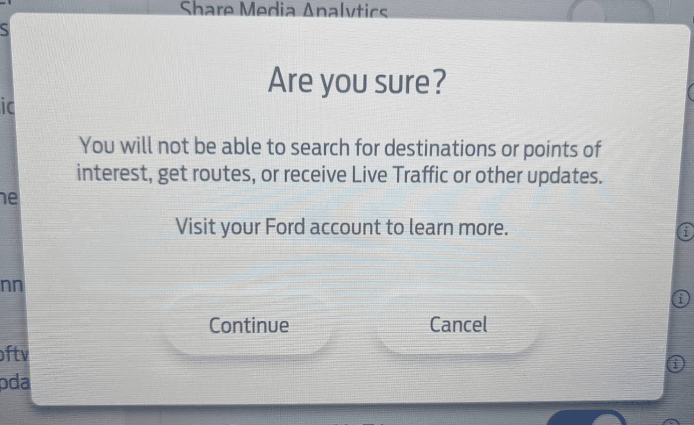 Ford F-150 Lightning Connected Sync 4 Navigation monthly cost? [2024+] 1723746143744-5