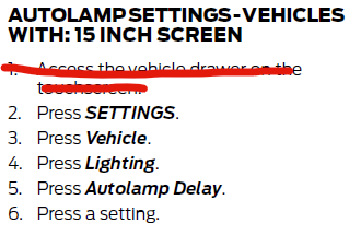 Ford F-150 Lightning Pathway Lighting time - how to adjust? 1724111866859-1l