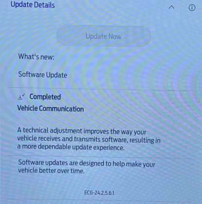 Ford F-150 Lightning Software Update ECG-24.2.5.6.1 - Vehicle Communication 1725390471111-e3