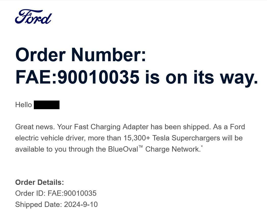 Ford F-150 Lightning Ford Resumes Shipping Fast Charging Adapters (Sept. 2024 batch) 1726014171664-14