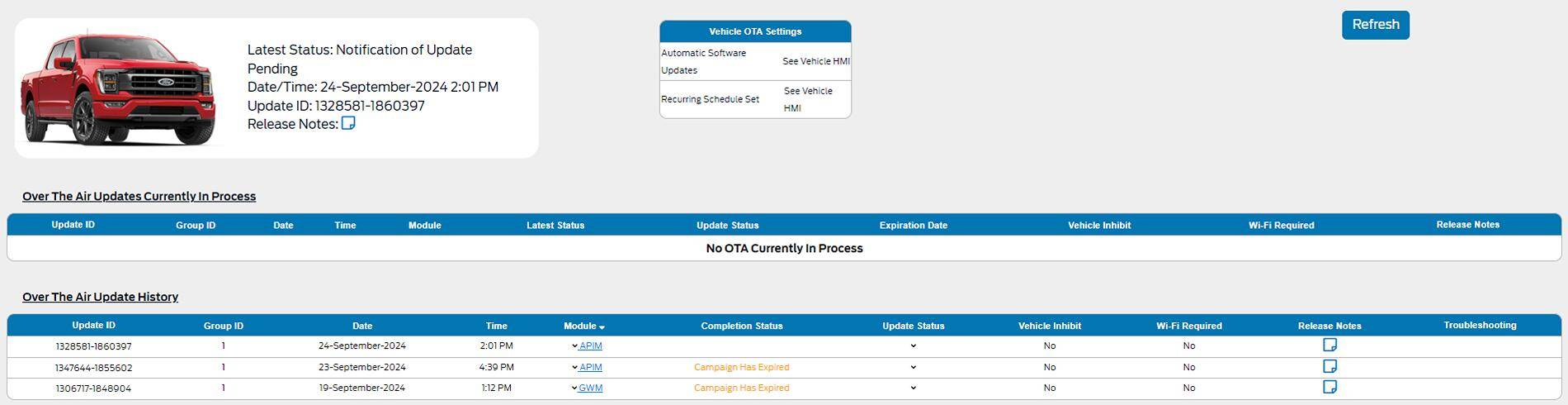 Ford F-150 Lightning What’s a normal wait time for dealership software fixes? 1727232943287-9a