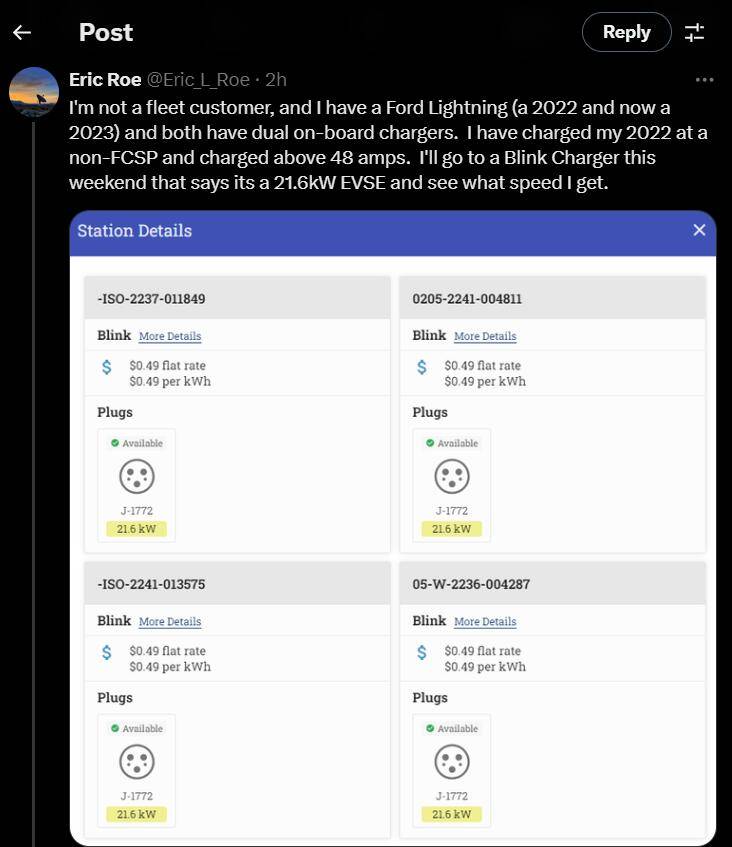 Ford F-150 Lightning Charging at 80 amps on EVSE Other Than Ford CSP? 1727316064701-mf