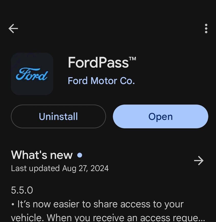 Ford F-150 Lightning FordPass 5.6.0 iOS & Android 1727914323025-iq