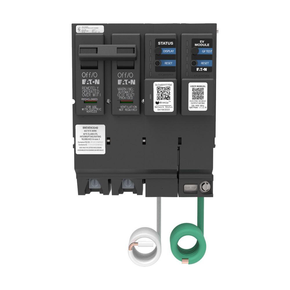 Ford F-150 Lightning New EVSE option:  a BReAKER with built-in EV Charging:  EATON 1729611850144-i5