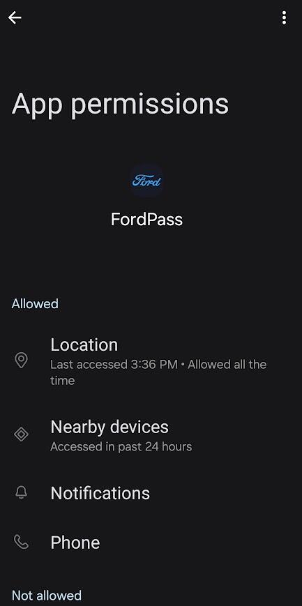 Ford F-150 Lightning Fordpass app shows wrong location 1730144353076-kq