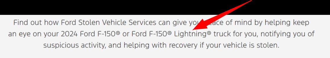 Ford F-150 Lightning Secure your Ford - Stolen Vehicle Services 1731878157323-nk