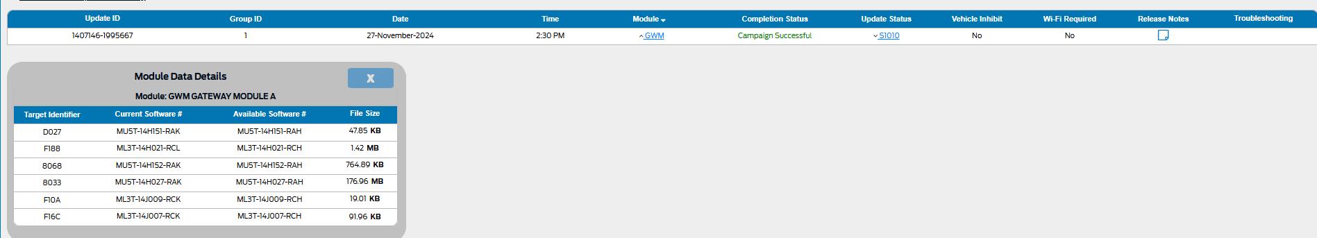 Ford F-150 Lightning ECG-24.2.5.6.3  |  Software Update Experience (Gateway Module) 1732741323691-66