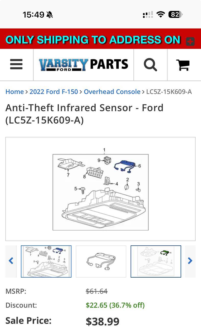 Ford F-150 Lightning Ford Perimeter Plus Security System 1734814176339-a