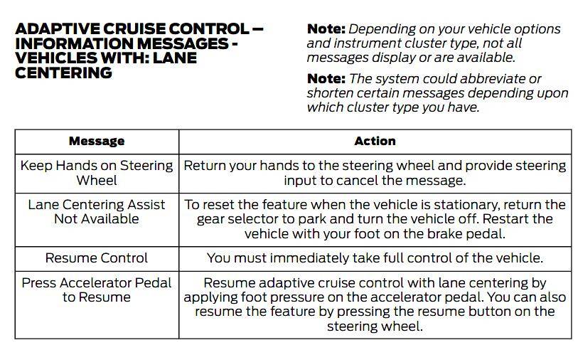 Ford F-150 Lightning Dangerous Unexpected Adaptive Cruise Control Behavior - Sudden Braking Following "RESUME CONTROL" Message 1735079380799-g2