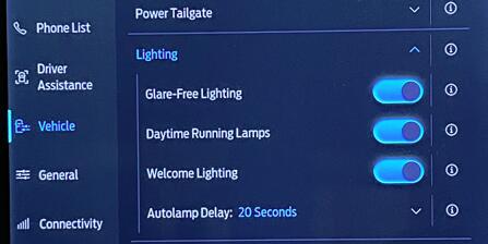 Ford F-150 Lightning Silent Mode (dark mode). Useful for camping, astrophotography, astronomy... 1735827947716-c8