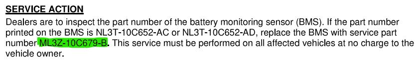 Ford F-150 Lightning CSP-23B70 Certain 2022-23 F-150 Lightnings - BMS Sensor Replacement 1736685121843-ws