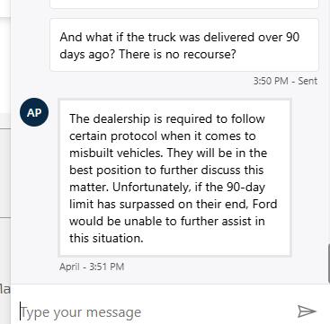 Ford F-150 Lightning 2024 Lightning XLT "build & price" AND window sticker both say it's included - it's not: What now? 1736974718367-zm