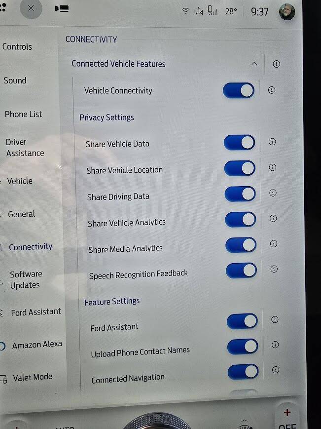 Ford F-150 Lightning "Feature Disabled" message when I tap on ProPower Onboard in infotainment 1737126274119-w3