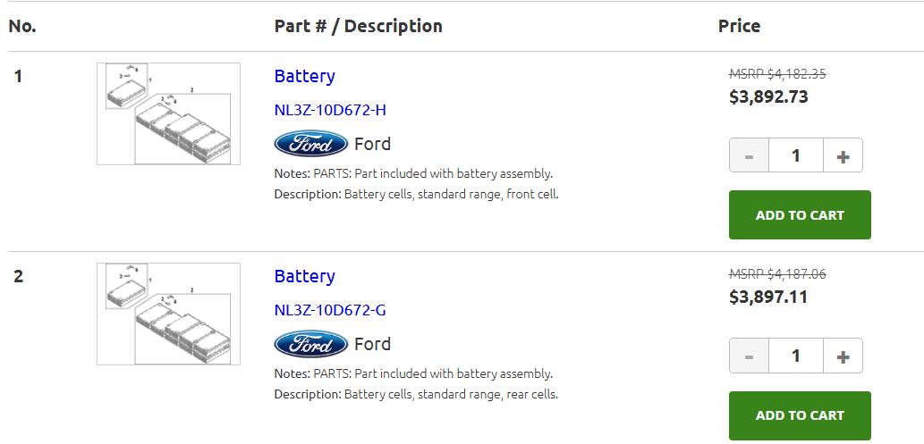 Ford F-150 Lightning bad battery  module 1739465245667-i8