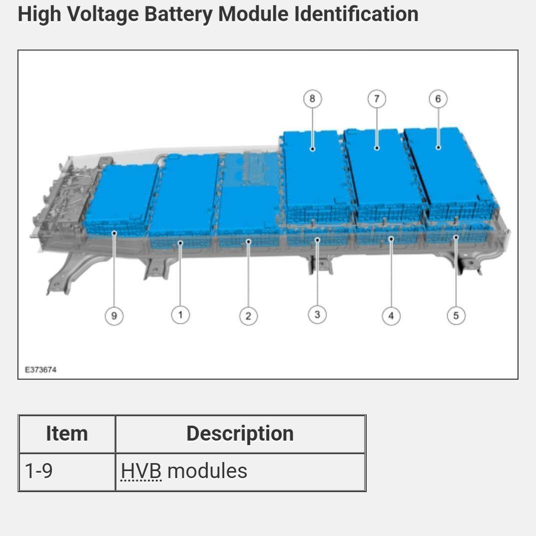 Ford F-150 Lightning bad battery  module 1739505562934-y2