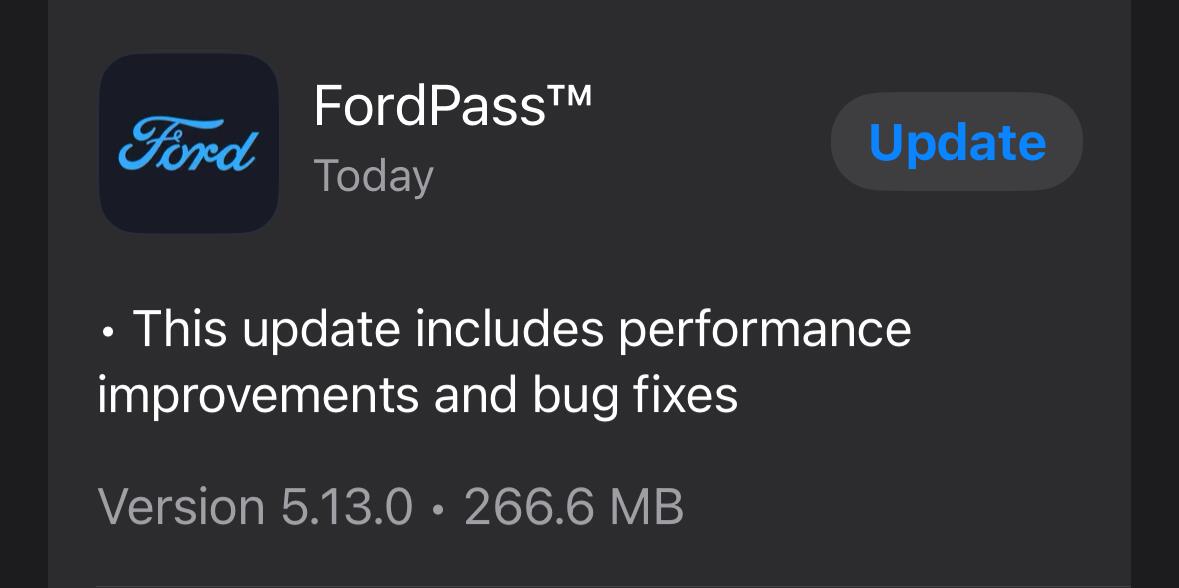 Ford F-150 Lightning FordPass 5.13.0 for IOS 1739823082281-l9