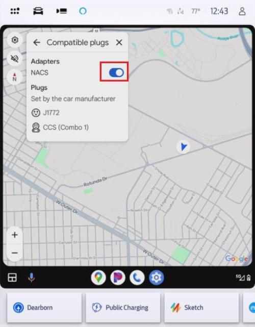 Ford F-150 Lightning Google Maps Vehicle Settings 1741788800112-pm