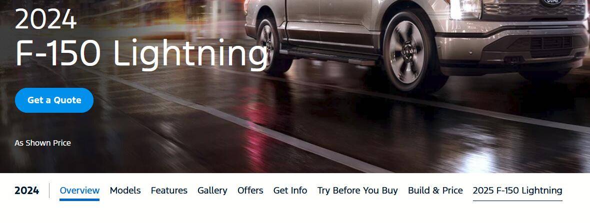 Ford F-150 Lightning Ford offers employee pricing (below invoice) to all US customers April 3 through June 2 - "From America to America" 1743685802680-ld
