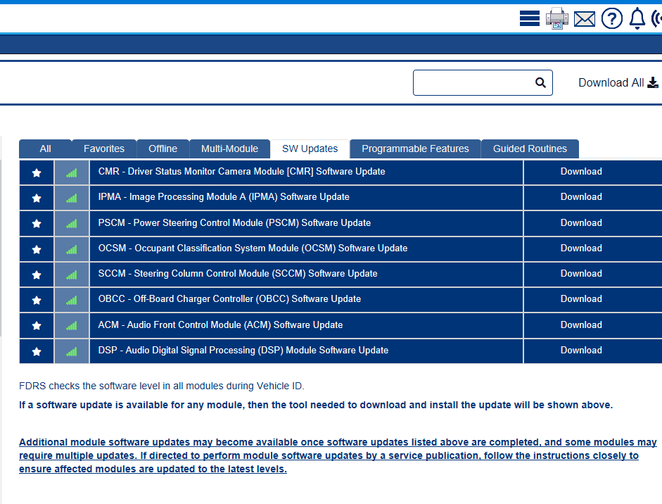 Ford F-150 Lightning Having dealer update all software/firmware 1FT6W1EV0PWG59660-2-Feb-24