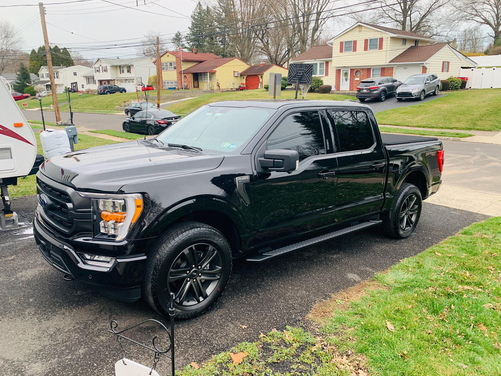 Ford F-150 Lightning Tinting windows? 2021-03-27-First Bath - 1 of 1