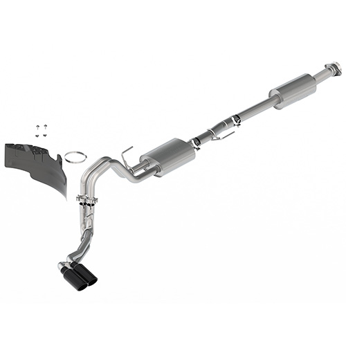 Ford F-150 Lightning Ford Performance Releases Sport Exhausts for Gen14. F-150s 2021-2022-Ford-F-150-Sport-Exhaust-Black-Tips