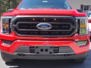 Ford F-150 Lightning 2021 F150 with XL or XLT Grille Custom Auto Works Raptor Style LED Amber Grille Light Kit 2021-22-300x225