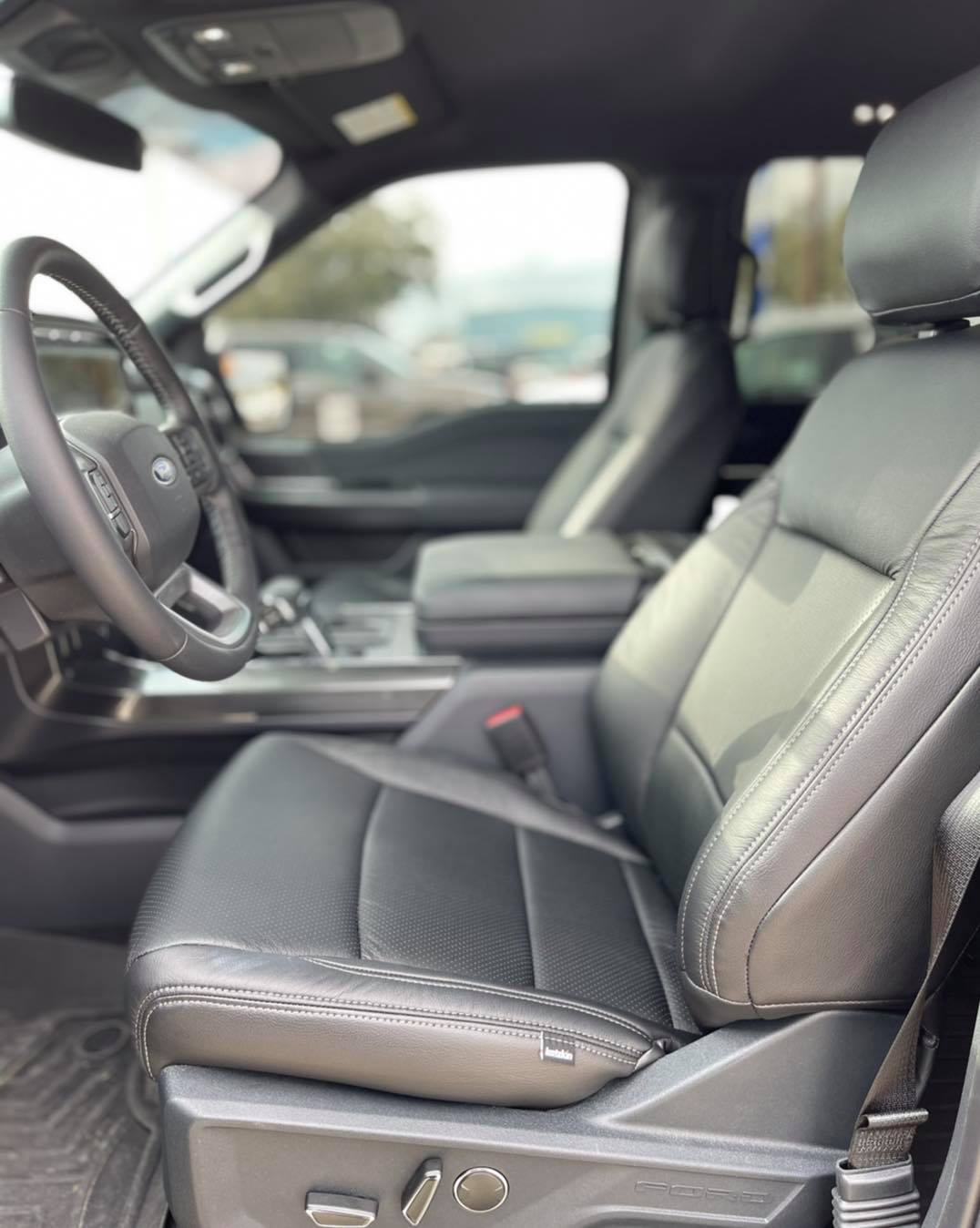 Ford F-150 Lightning Anyone used Katzkin leather in there 2021 F-150 yet? 2021 F-150 Katzkin Leather Seats 2