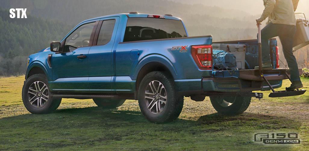 Ford F-150 Lightning Factory Wheels Comparison - 2021 F-150 (XL, STX, XLT, Lariat, King Ranch, Platinum, Limited) 2021 F-150 STX Wheels 2