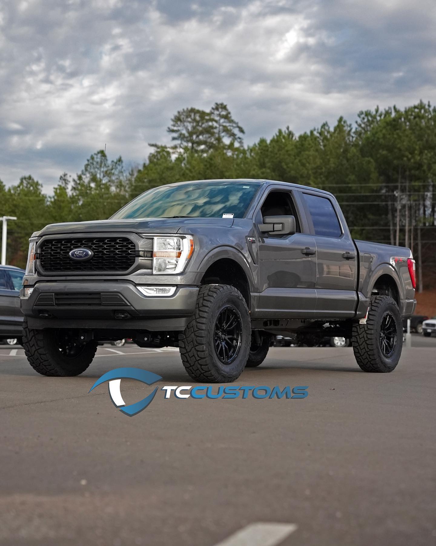 Ford F-150 Lightning BDS 2" 4" and 6" Lift Kits for 2021 F-150 released 2021 Ford F-150 37%22 Tires 6%22 BDS Lift Kit