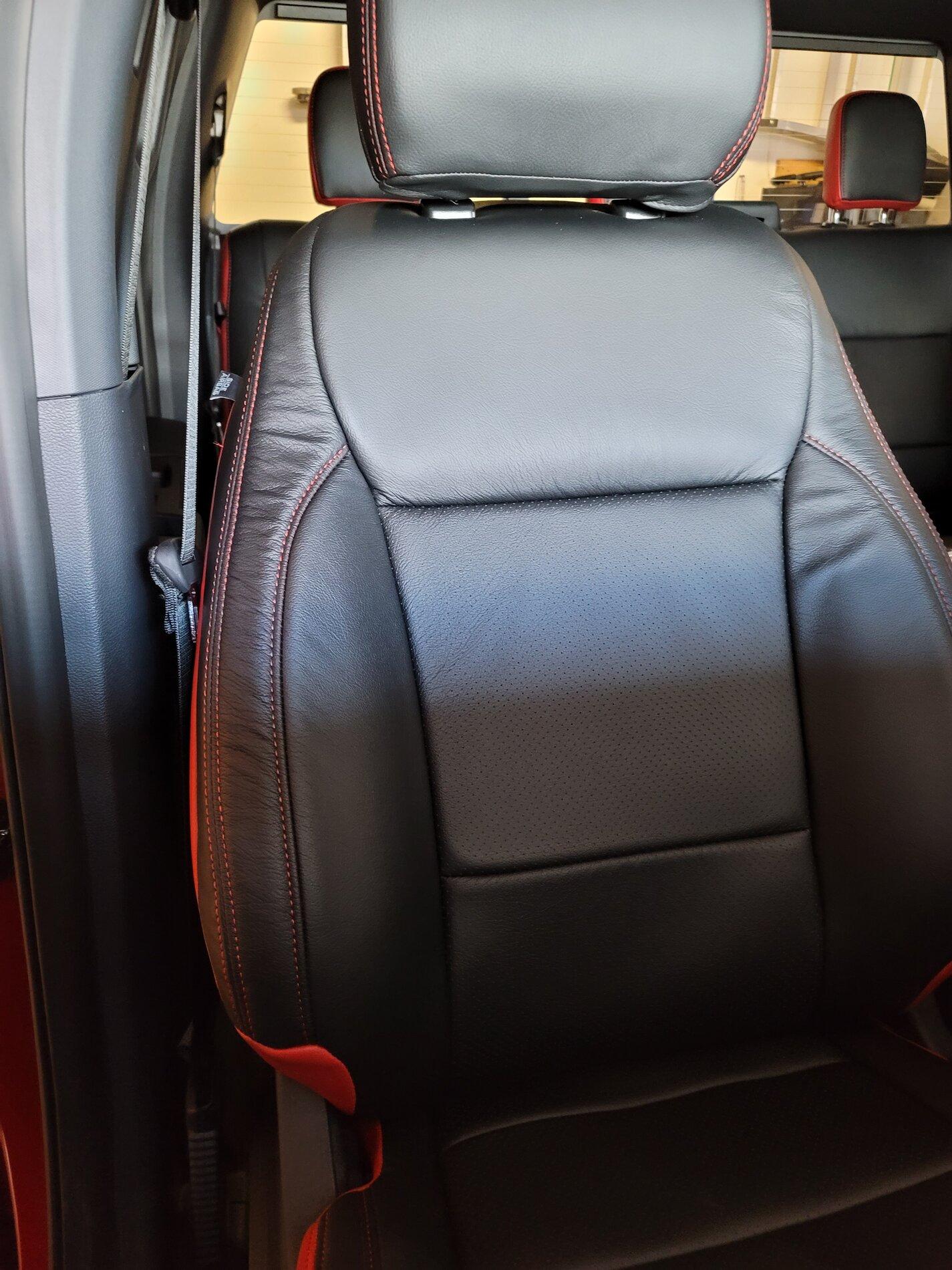 Ford F-150 Lightning Katzkin Leather installed in 2021 F-150 (photos) 20210122_152353 (1)