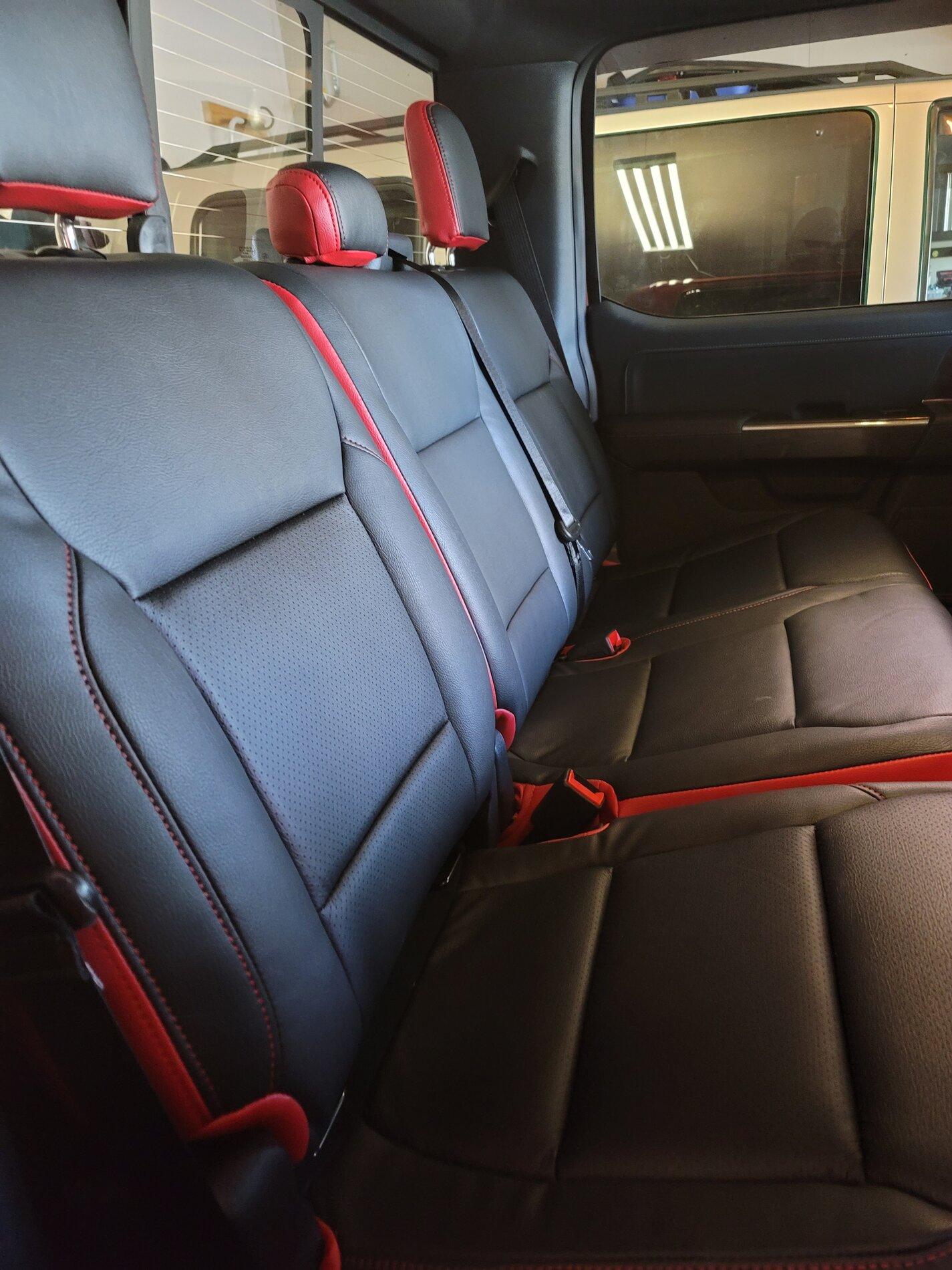 Ford F-150 Lightning Katzkin Leather installed in 2021 F-150 (photos) 20210122_152421