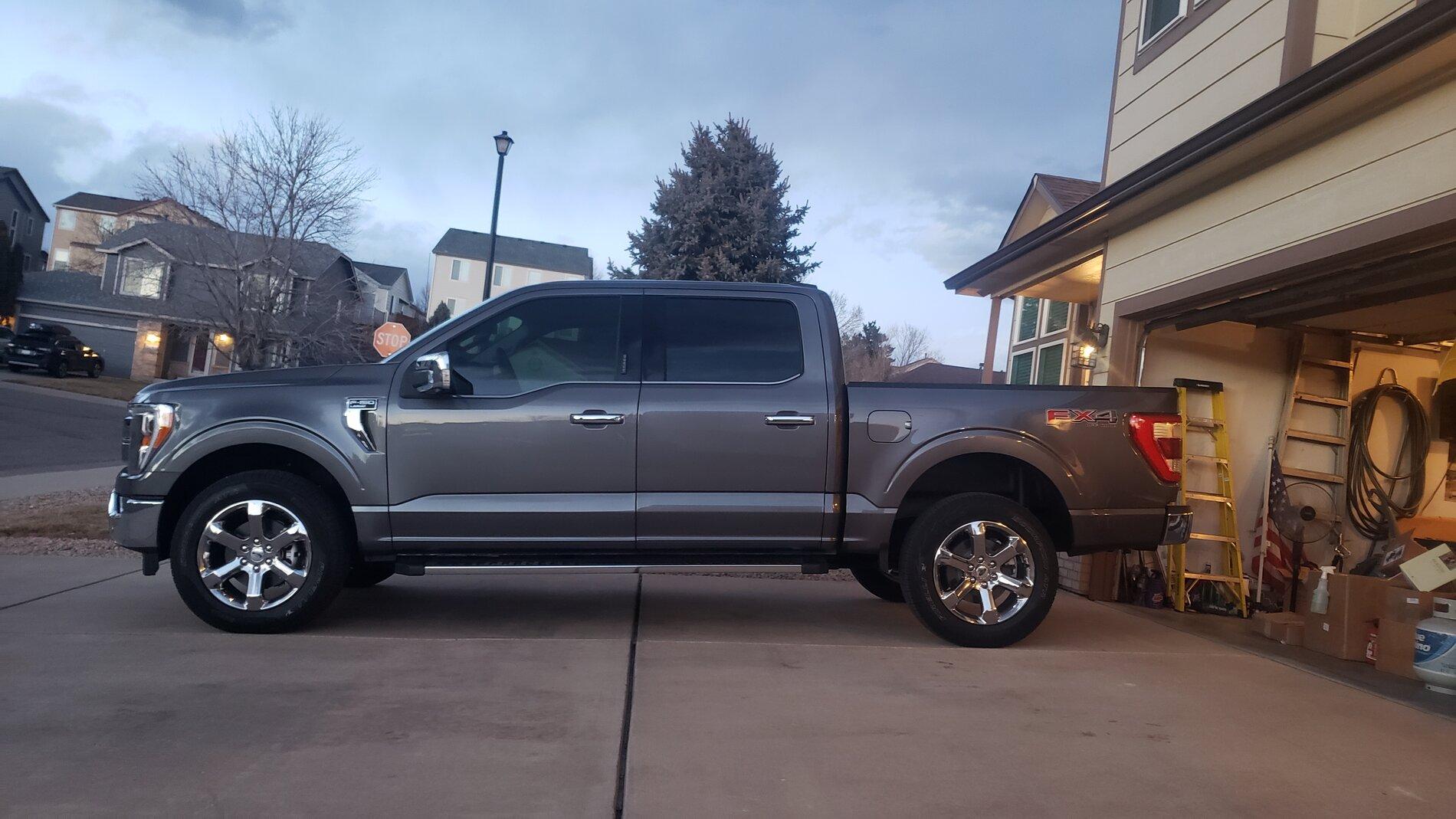 Ford F-150 Lightning Anyone installed the new Readylift 2" level kit specifically for 2021 F-150? 20210123_172245