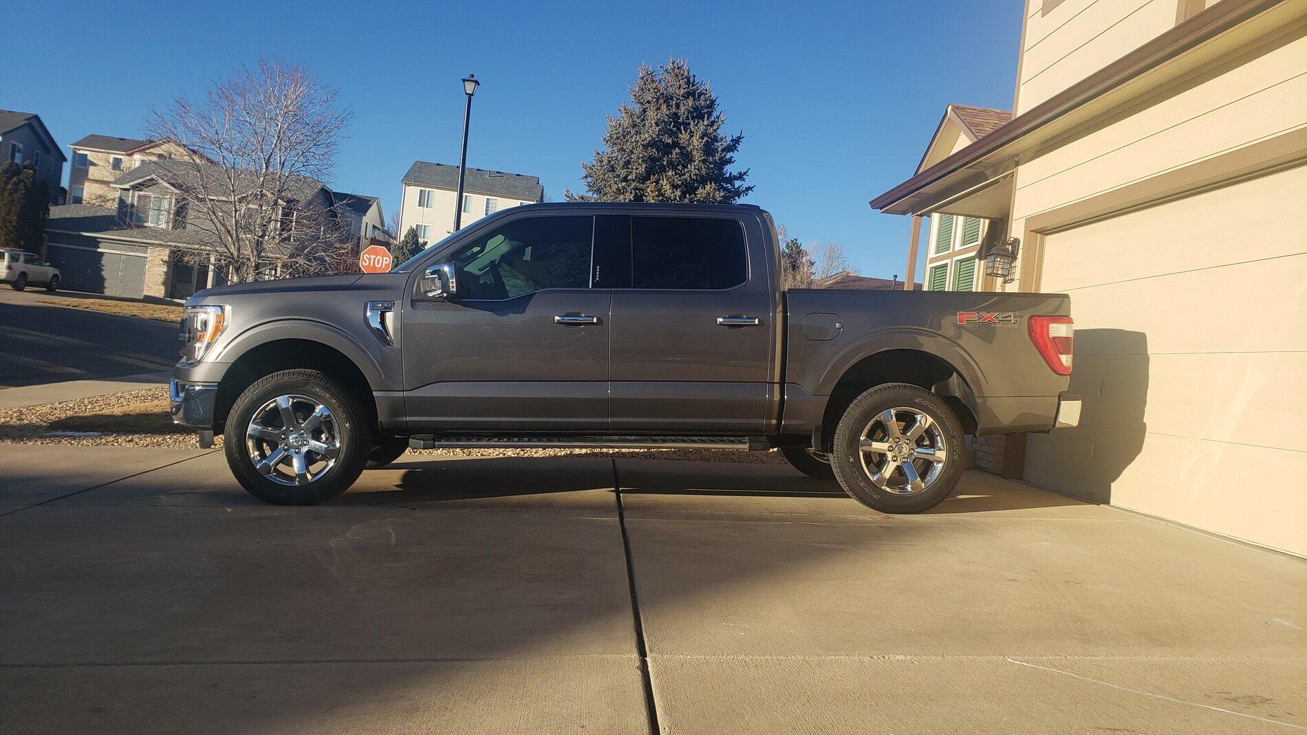 Ford F-150 Lightning Anyone installed the new Readylift 2" level kit specifically for 2021 F-150? 20210202_162404