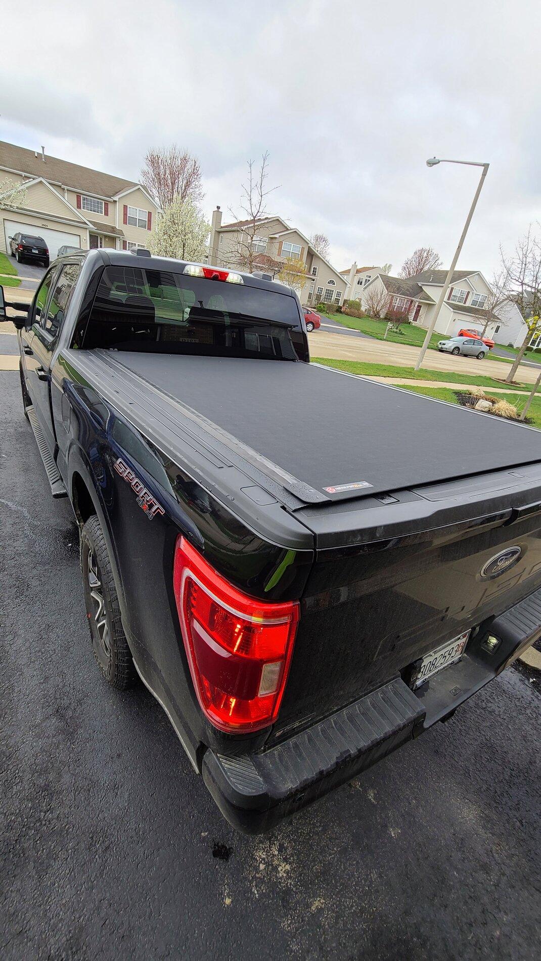 Ford F-150 Lightning Installed a New Bak Revolver X4s Tonneau Cover 20210411_093334