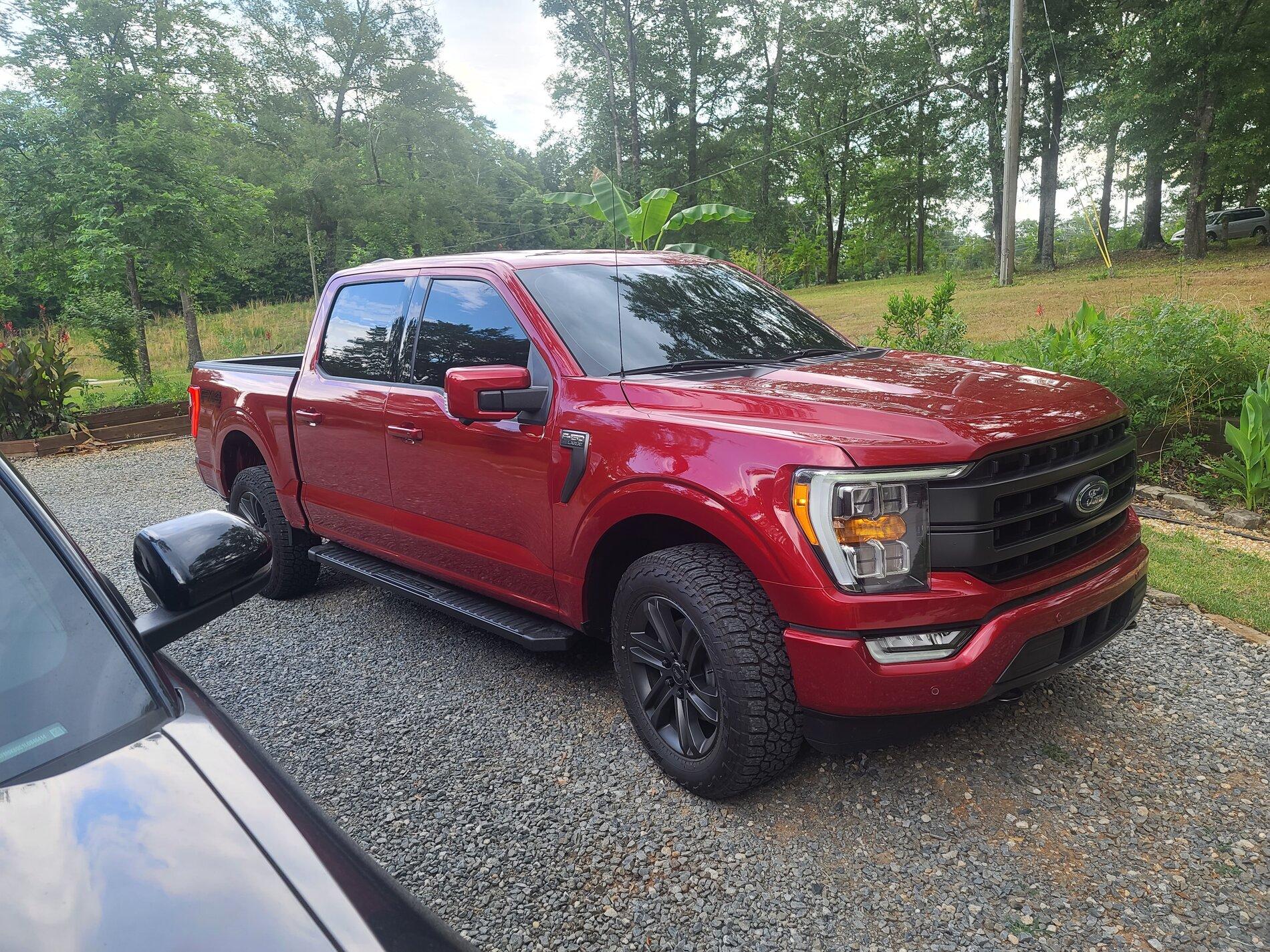 Ford F-150 Lightning Nano ceramic window tint 20210604_163918