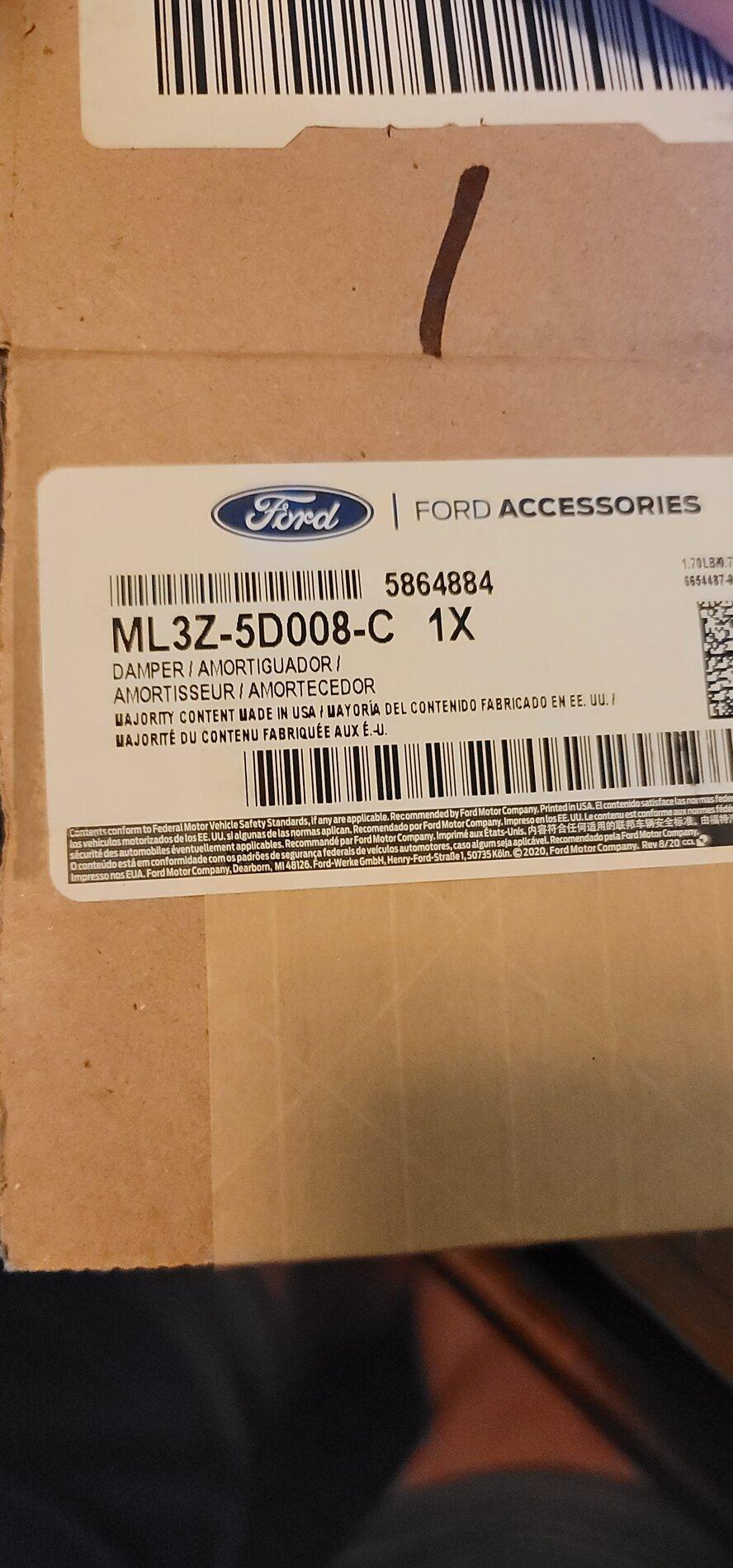 Ford F-150 Lightning Tailgate Damper 20210917_123058
