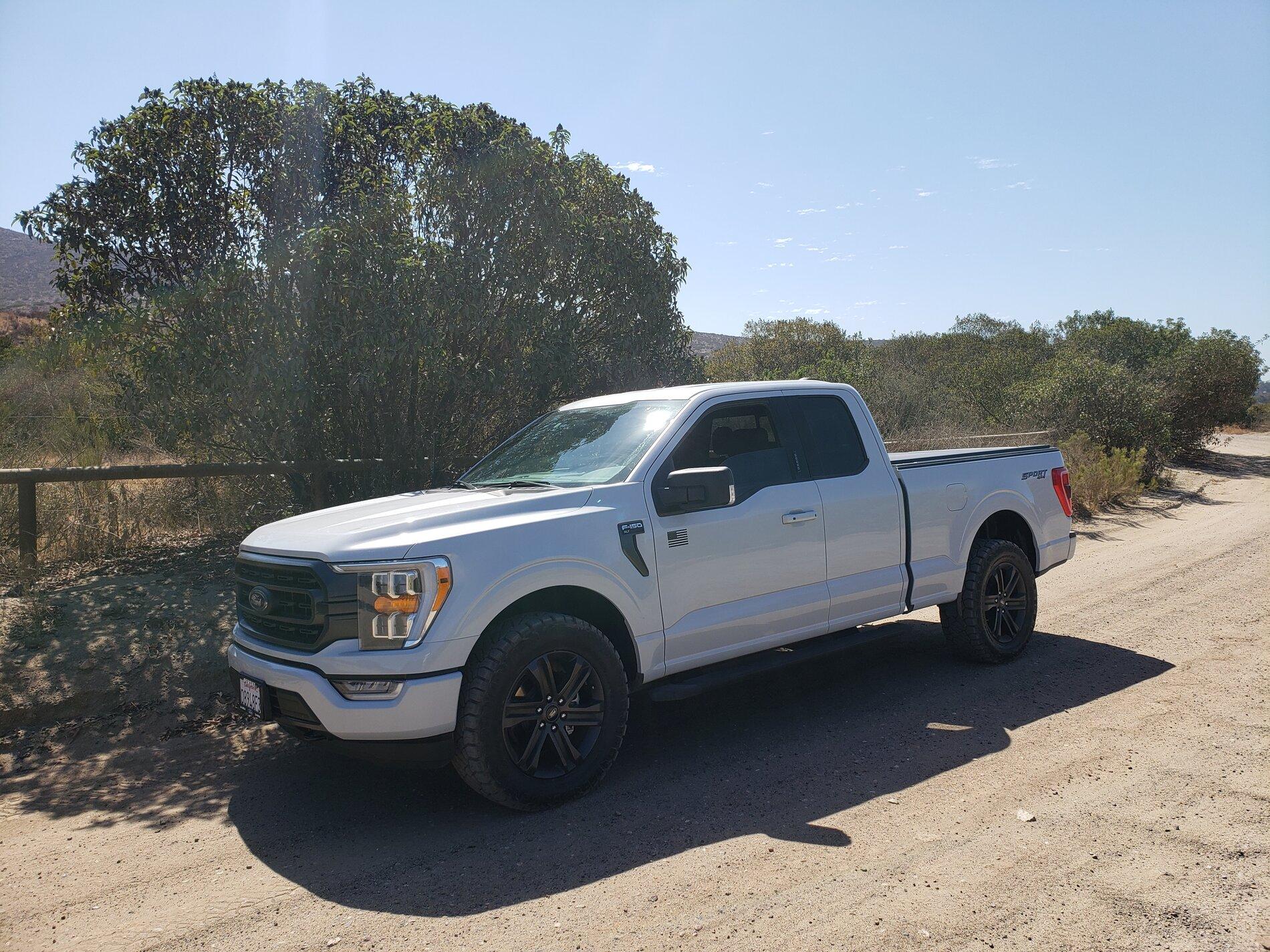 Ford F-150 Lightning Factory Wheels with Aftermarket Tire Thread 20210923_112154