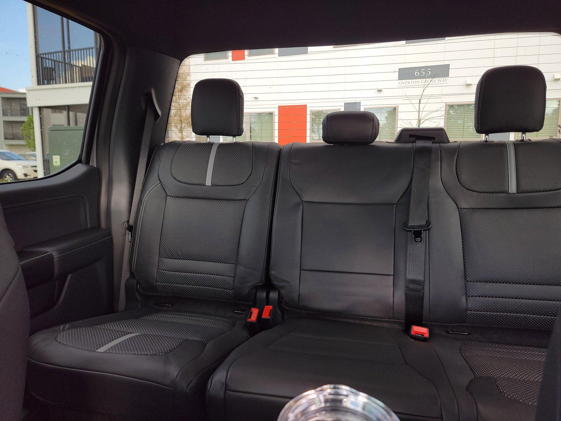 Ford F-150 Lightning Katzkin Leather installed in 2021 F-150 (photos) 20210923_173924