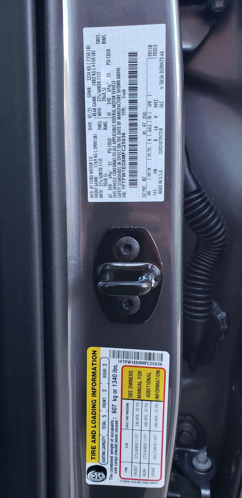 Ford F-150 Lightning Hitch upgrade??? 20210929_185606