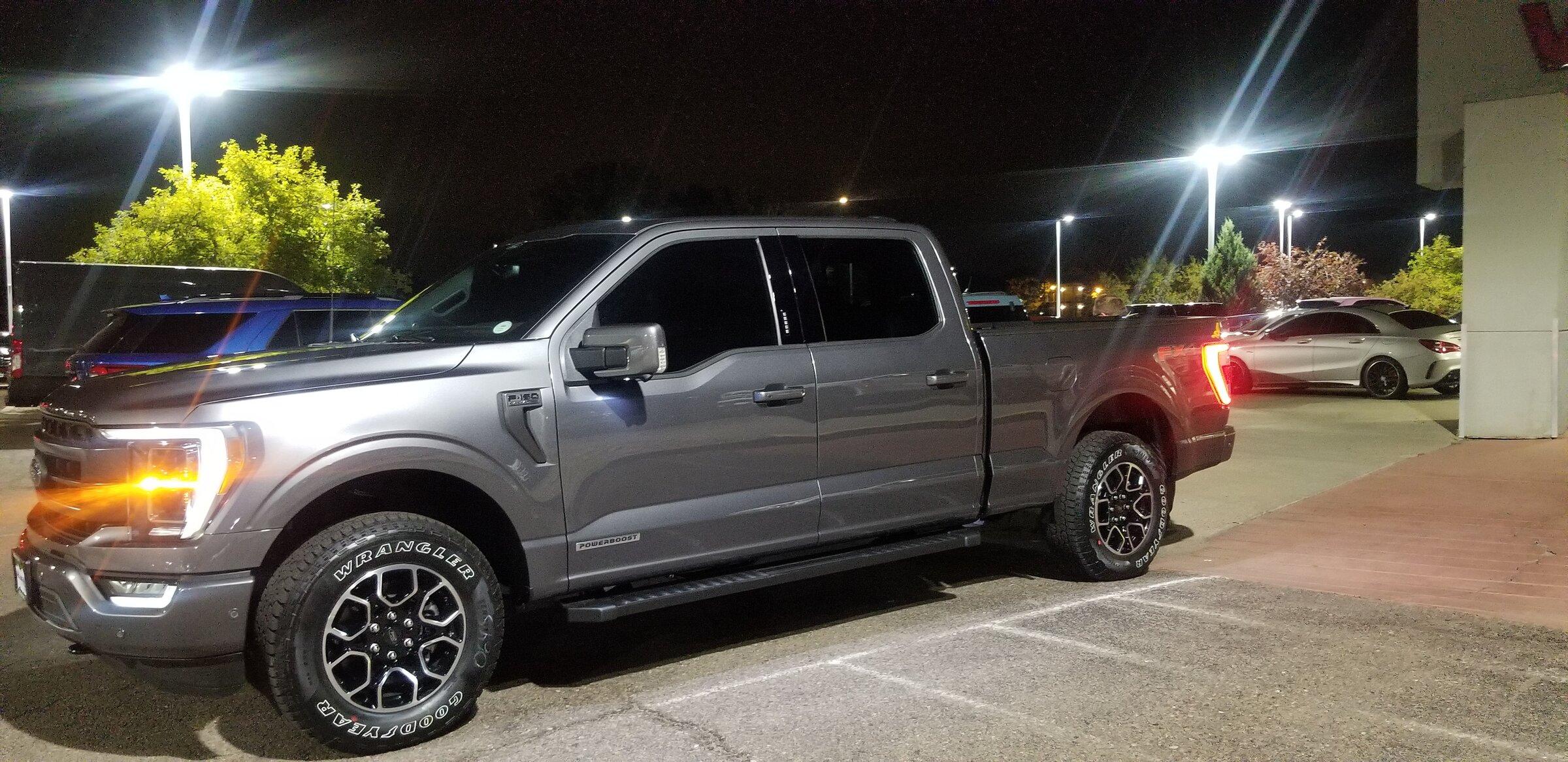 Ford F-150 Lightning Anyone tint front window on Carbonized Grey - '21 F-150? 20210930_194446